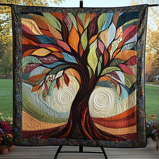 Tree of Life Quilted Blanket NCU0DK4456