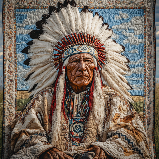 Tribal Honor Collection Quilted Blanket NCU0DV4340