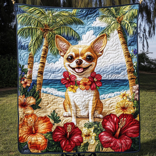 Tropical Spirit Quilted Blanket NCU0NT5318