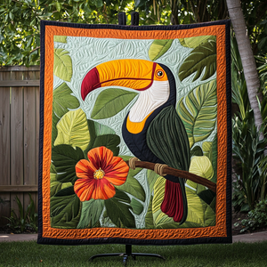 Tropical Toucan Quilted Blanket NCU0DK4202