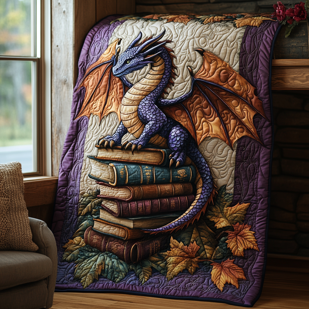 Twilight Talons Quilted Blanket 10acxn010425