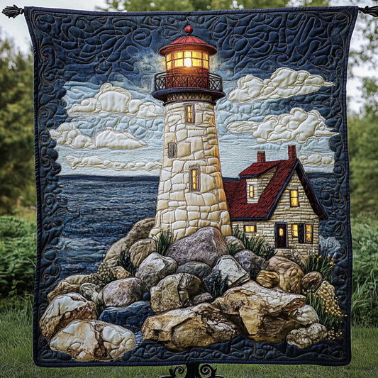 Twilight Watchtower Quilted Blanket NCU0NT4621