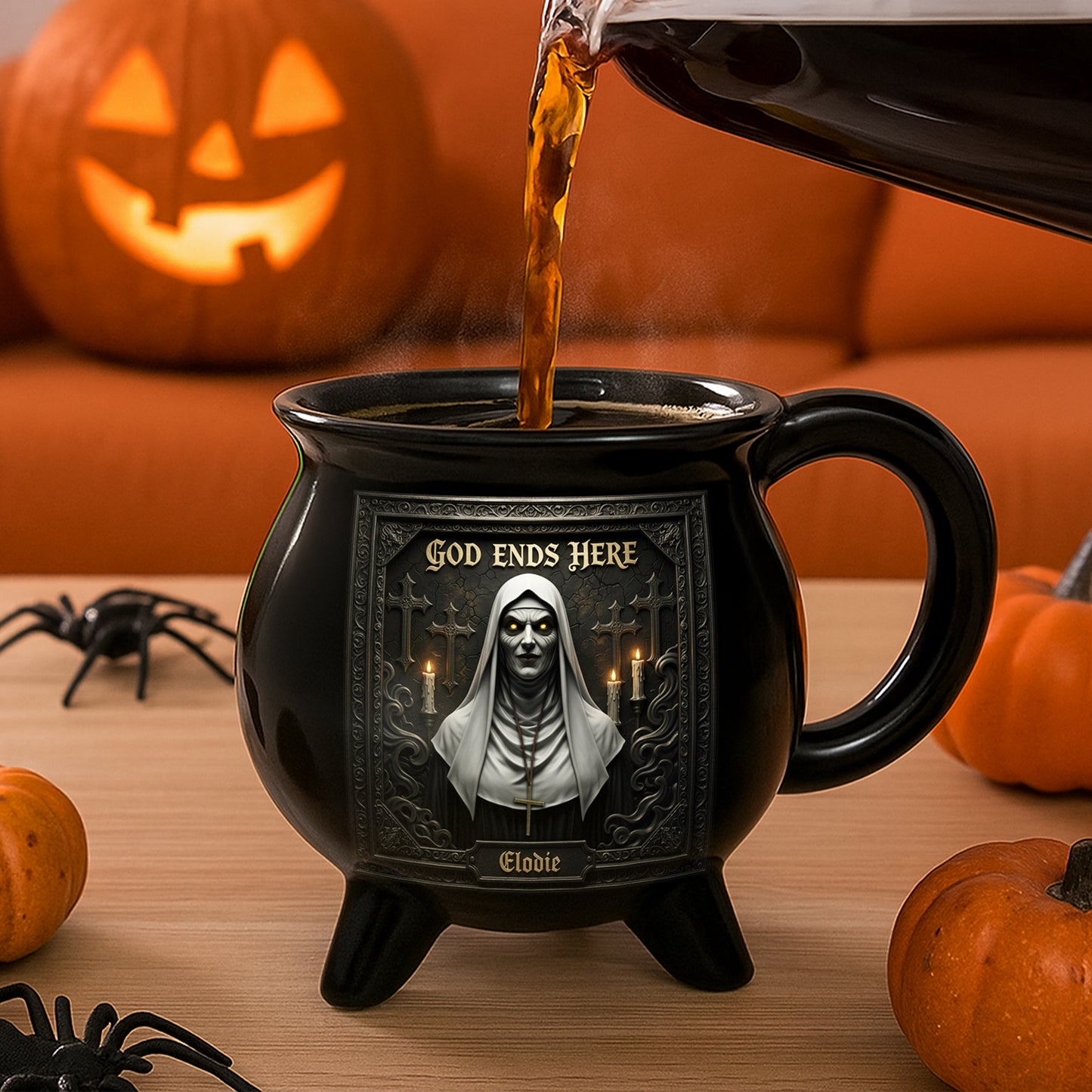 Scary Villain Cauldron Mug - Personalized Gifts For Fans 01HUDT170925