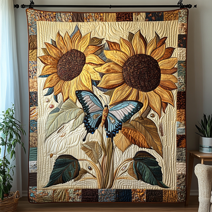 Velvet Flutter Quilted Blanket NCU0DK5191