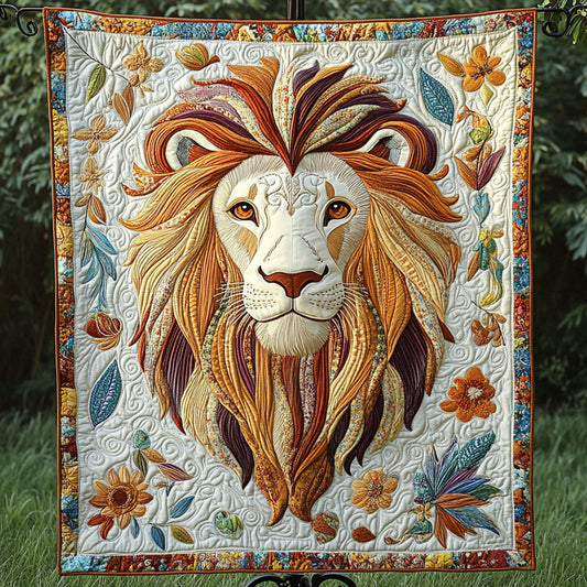 Vibrant Bloom Quilted Blanket NCU0NT3735