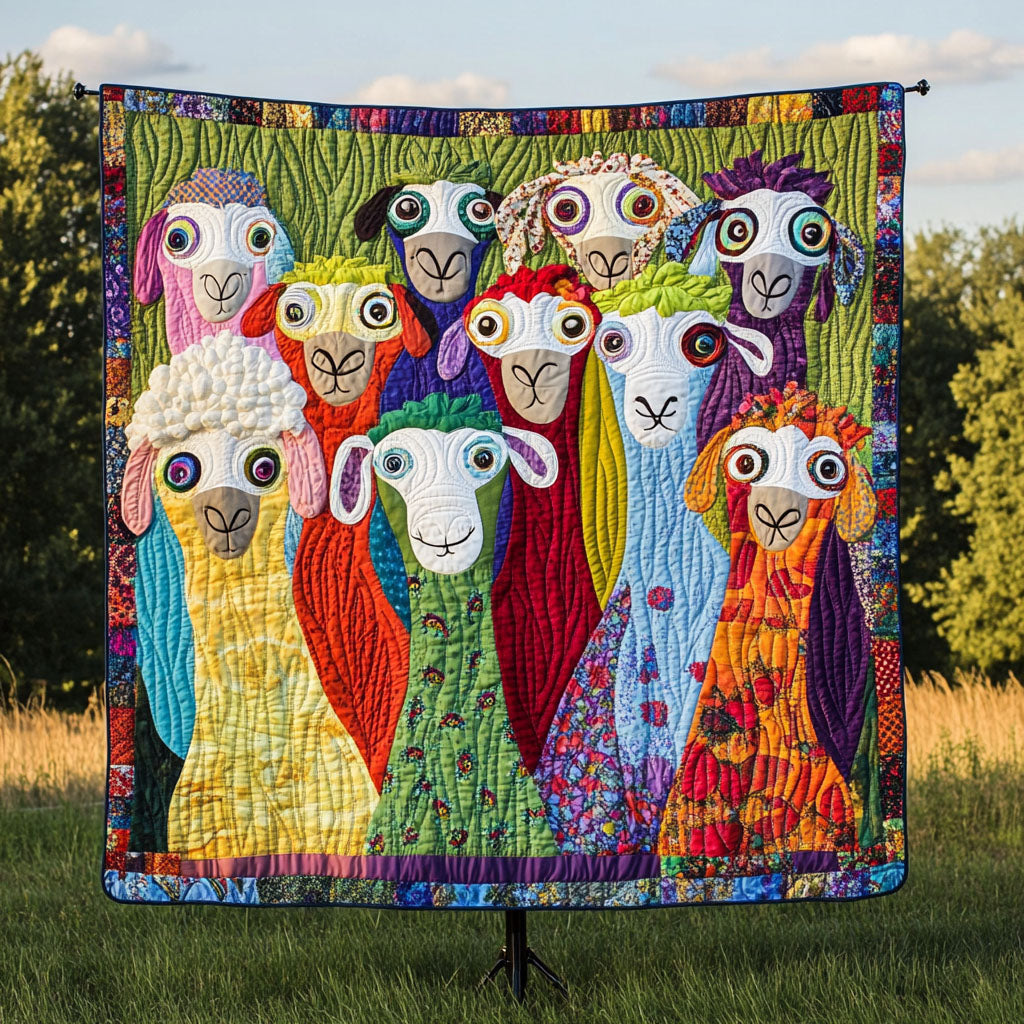 Whimsy Woolies Quilted Blanket NCU0PT5269
