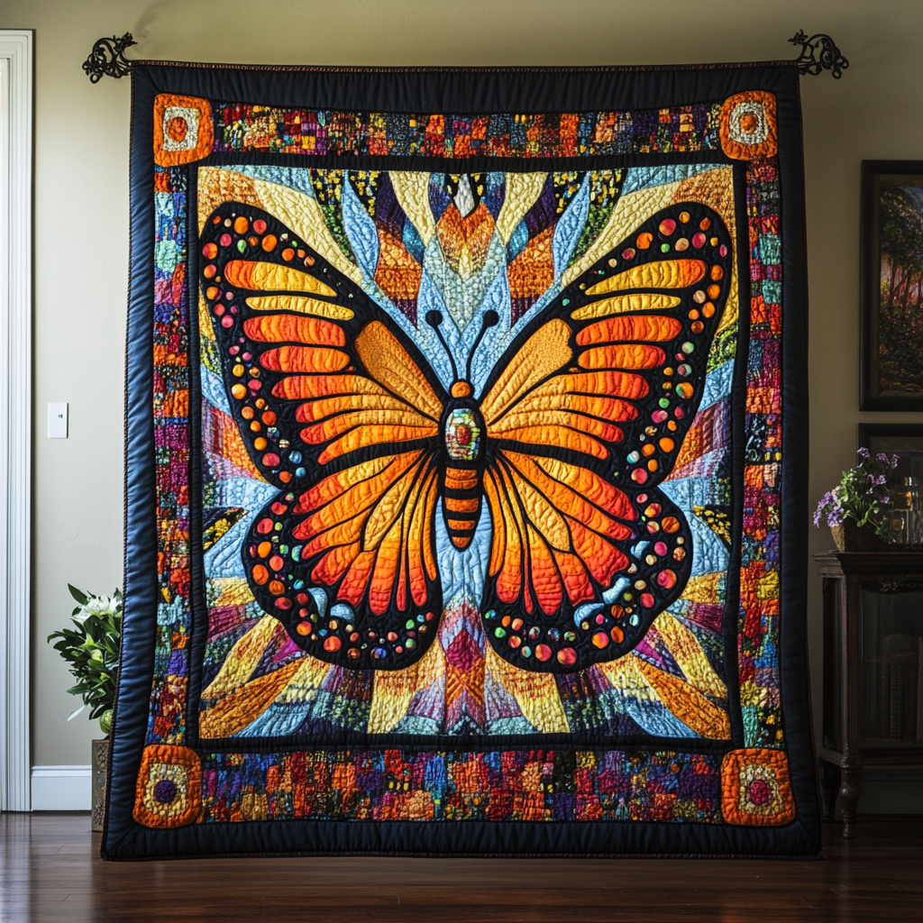 Wings of Joy Quilted Blanket NCU0DK5809