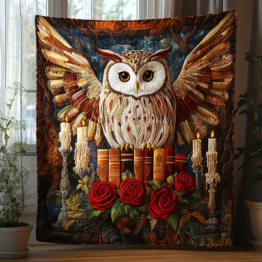 Wings of Wisdom Quilted Blanket NCU0DV3305
