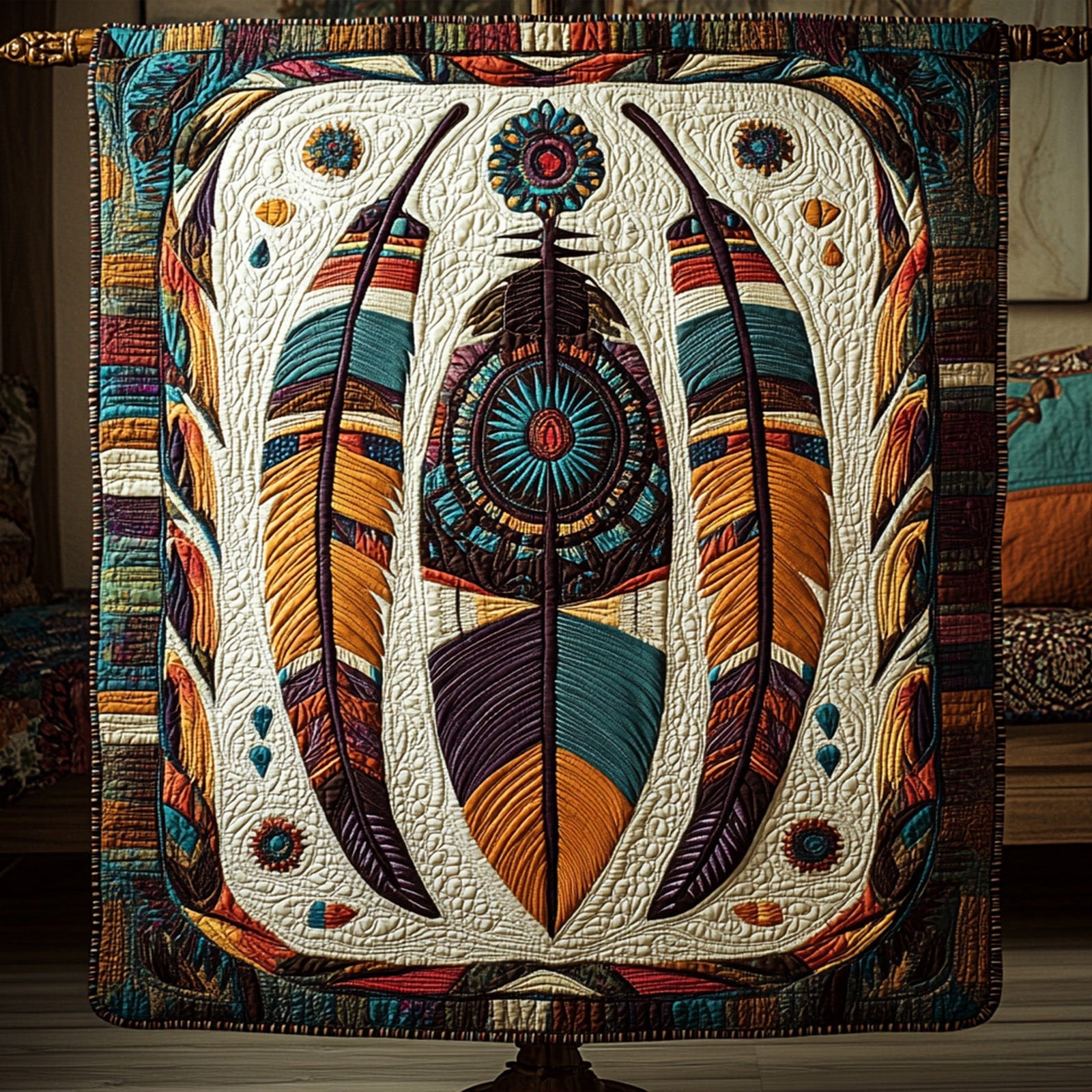 Woven Heritage Quilted Blanket NCU0PT3151