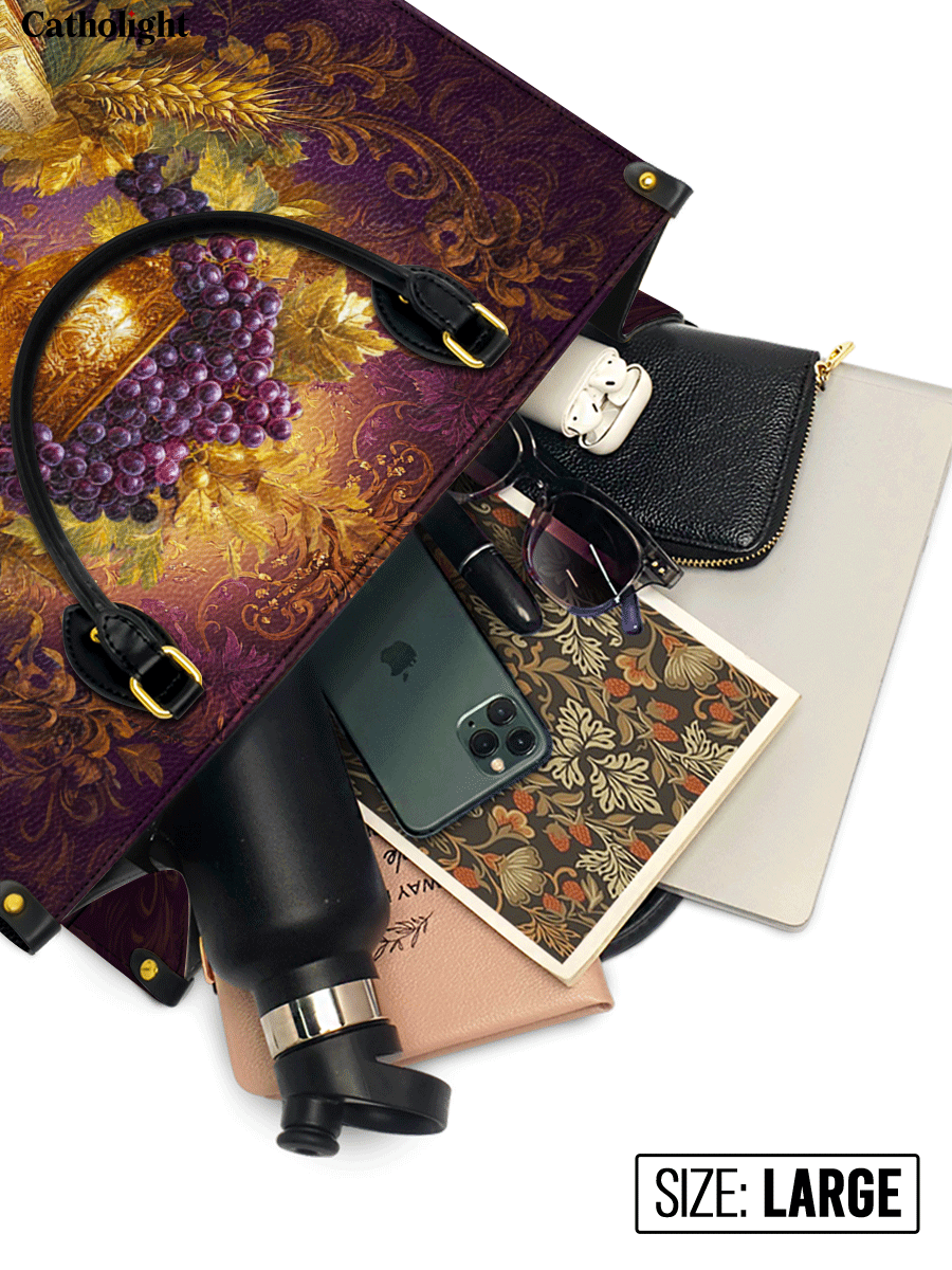 Catholight  The Chalice of Abundance Leather Bag