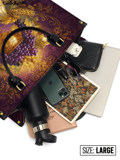 Catholight  The Chalice of Abundance Leather Bag