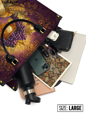 Catholight  The Chalice of Abundance Leather Bag