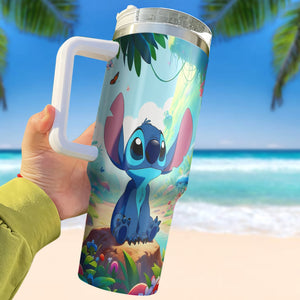Island Adventure Buddy Luminous Tumbler - Trendy Gifts For Movie Fans 100laxx180725