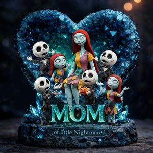 Horror Mom And Kids Acrylic Plaque - Personalized Gifts For Mother's Day Plaque 07TOLU060426