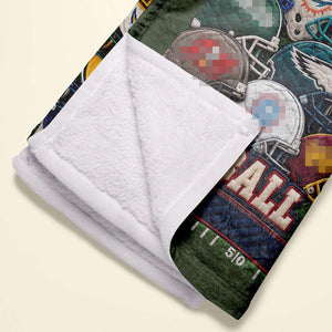 Team Helmet Blanket For The Season Personalized Gifts 03hulu051026