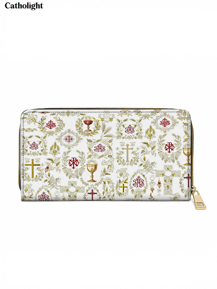 Catholight  The Timeless Faith Leather Wallet Purse