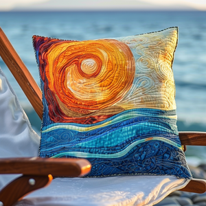 Beachcomber's Haven Quilted Pillow Case NCU0TH287