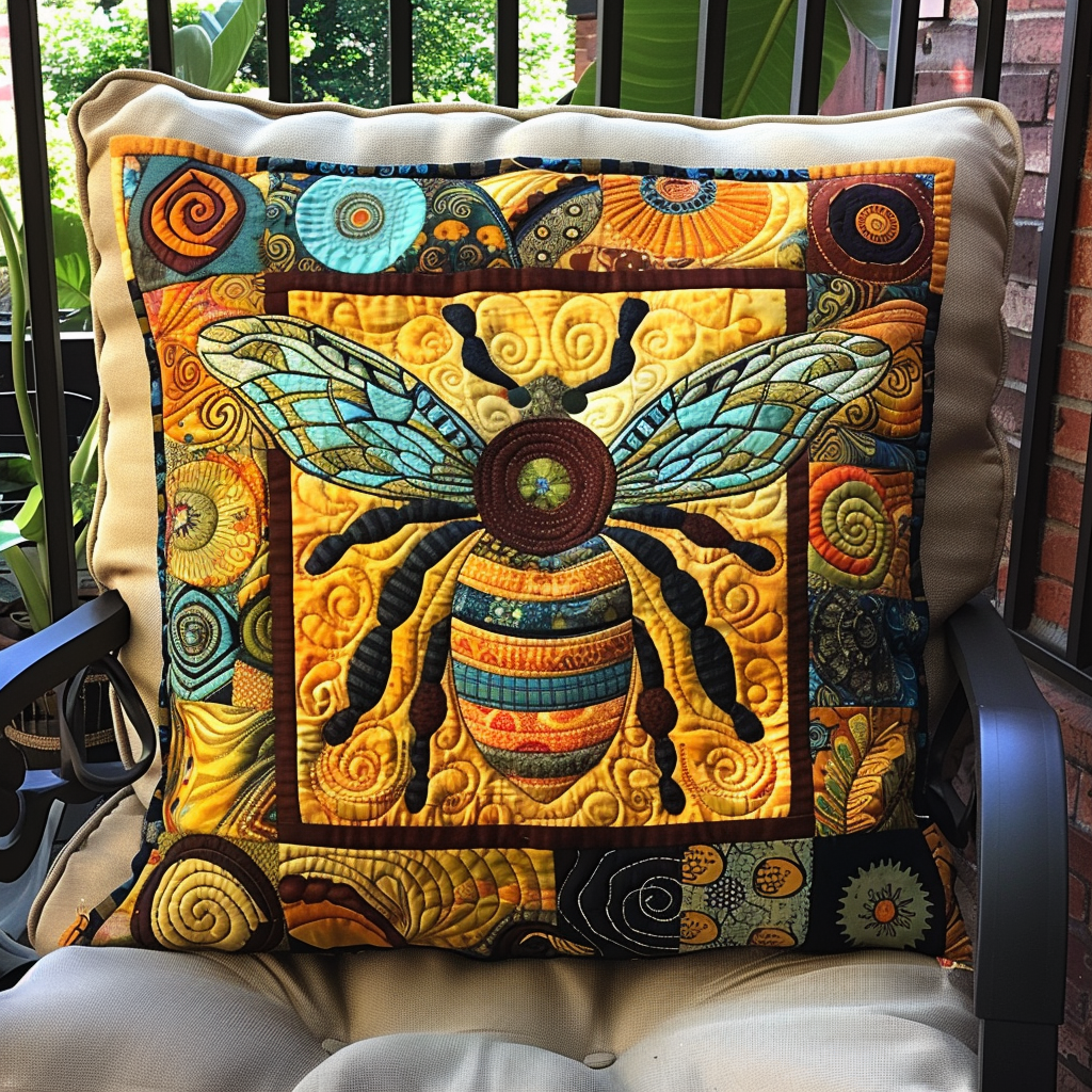 Bee Bliss Quilted Pillowcase 04acxd010425