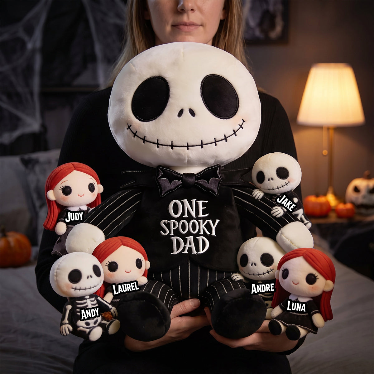 One Spooky Dad Custom Shape Pillow  - Personalized Gifts For Dad 02pgdh110526