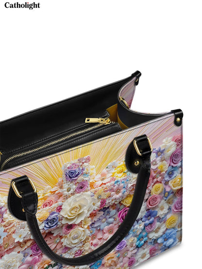 Catholight  Floral Resurrection Leather Bag
