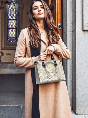 Catholight  Sanctuary of the Holy Spirit Leather Bag