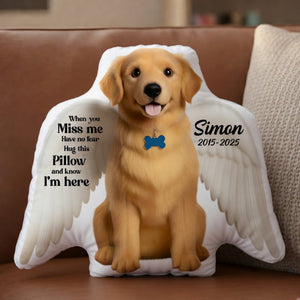 Dog Memorial Pillow Custom Photo Gifts For Dog Lovers 02HYLU141125