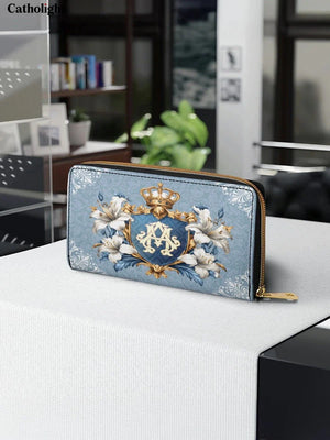 Catholight  Sacred Devotion Leather Wallet Purse