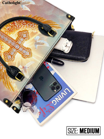 Catholight  Dove of Peace Leather Bag