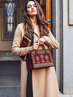 Catholight  Liturgical Elegance Leather Bag