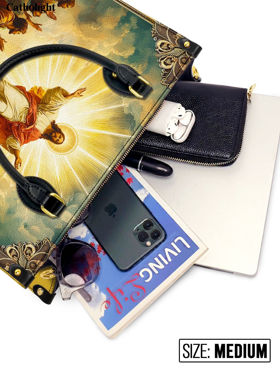 Catholight  The Glorious Ascension Leather Bag