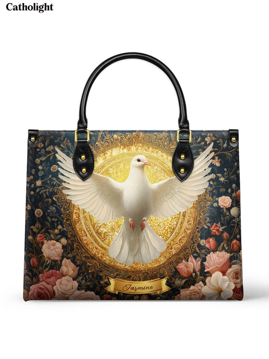 Catholight  Dove of Eternal Light Leather Bag