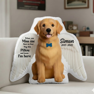 Dog Memorial Pillow Custom Photo Gifts For Dog Lovers 02HYLU141125