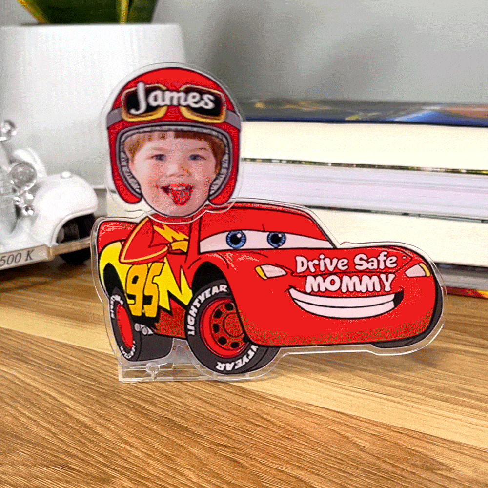 Drive Safe Daddy Shaking Head Standee - Custom Photo Gifts For Dad 07KAPU261224 LMQN-Homacus