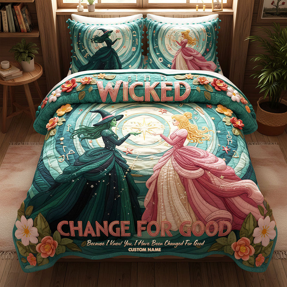 Personalized Besties Quilt Bedding Set Special Line 03PATI271125