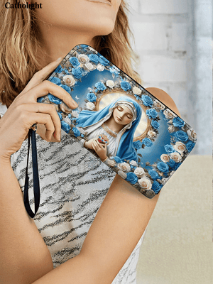 Catholight  Heavenly Grace - Leather Wallet Purse