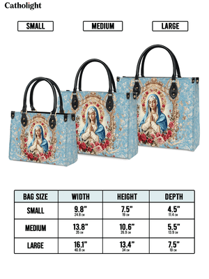 Catholight  Our Lady of Grace Leather Bag
