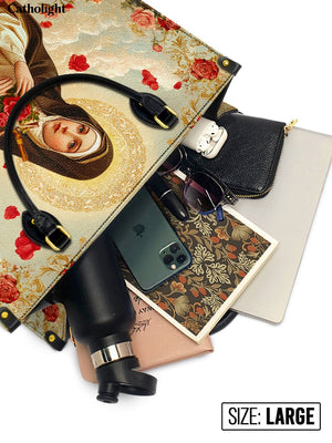 Catholight  Little Flower Elegance Leather Bag