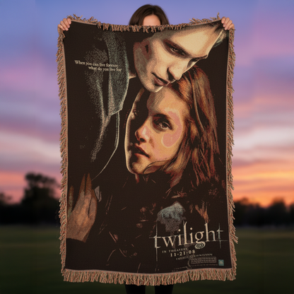 Moonlight Couples Woven Blanket - Personalized Gift For Couple 123laxx180725