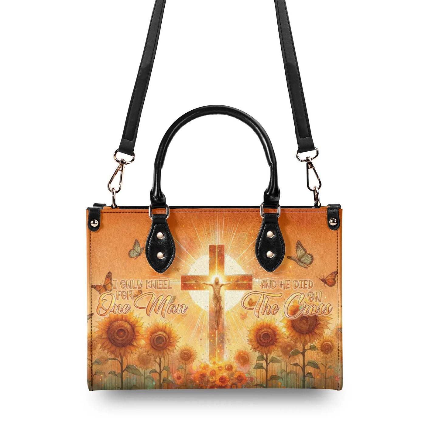 I Only Kneel For One Man And He Died On The Cross - Gifts For Jesus Lovers 04acxn210425