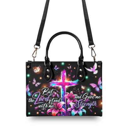The Lord Stood With Me Leather Bag - Gifts For Jesus Lovers 03acxd210425