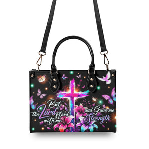 The Lord Stood With Me Leather Bag - Gifts For Jesus Lovers 03acxd210425