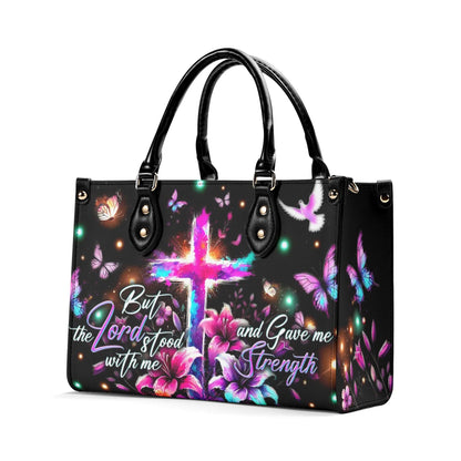 The Lord Stood With Me Leather Bag - Gifts For Jesus Lovers 03acxd210425