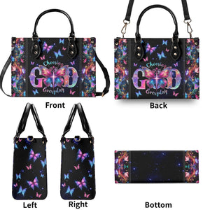 Choosing God Everyday Leather Bag - Gifts For Jesus Lovers 02acxn210425