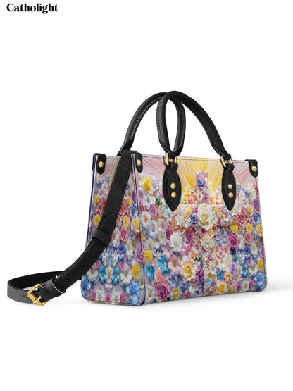 Catholight  Floral Resurrection Leather Bag