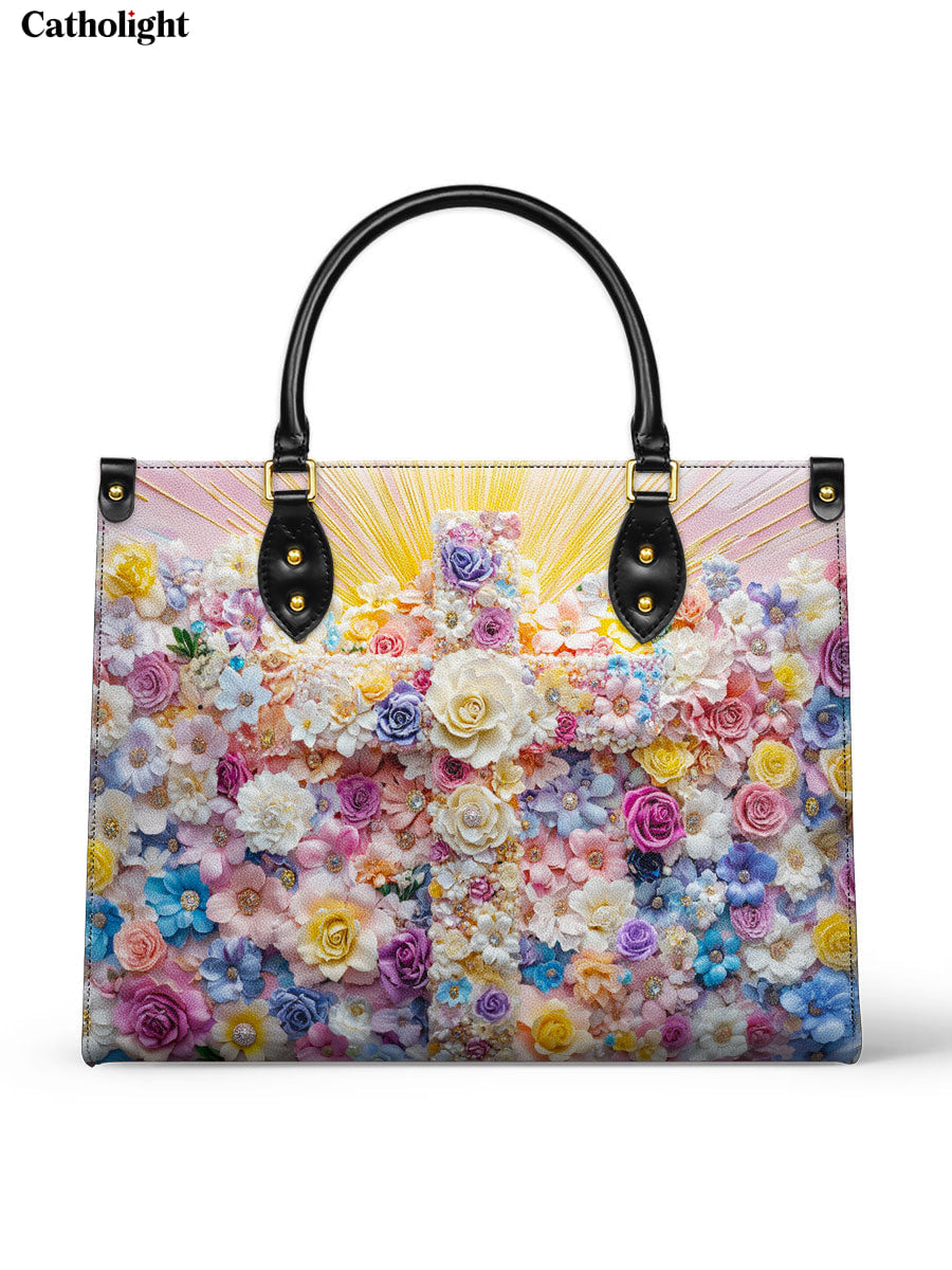 Catholight  Floral Resurrection Leather Bag