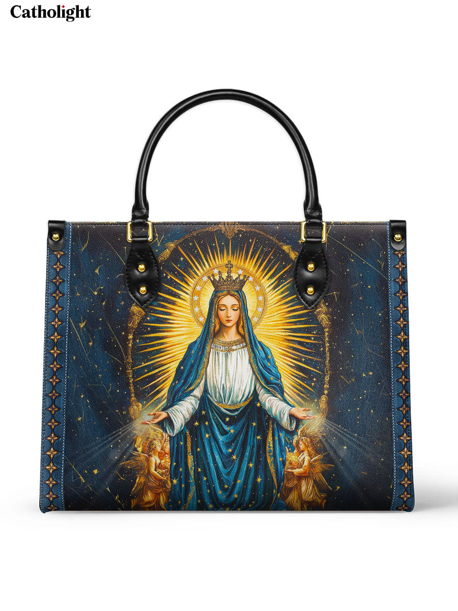 Catholight  Celestial Devotion Leather Bag