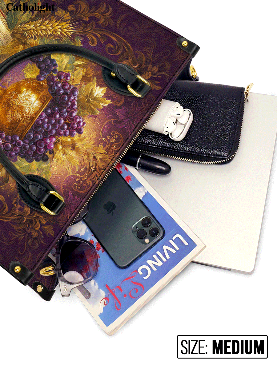 Catholight  The Chalice of Abundance Leather Bag