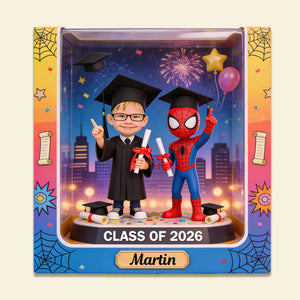 My Hero Graduation Acrylic Plaque - Custom Photo Gifts For Graduates 01NAMG100326