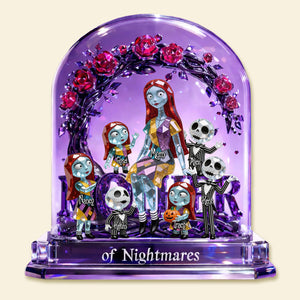 Horror Mom With Little Nightmares Plaque Personalized Mother's Day Gifts 03tomg050326-Homacus