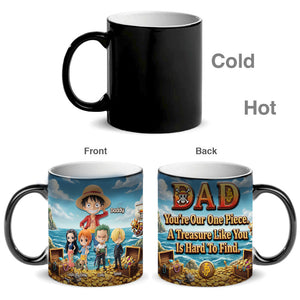 Dad’s Little World Magic Coffee Mug - Personalized Gifts For Dad 012HUMG260326